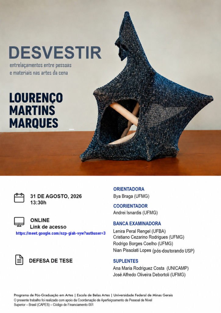 Convite para Defesa de Doutorado de Lourenço Marques