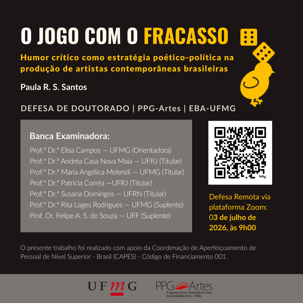 Convite para Defesa de Doutorado de Paula R. S. Santos (Papoula Rubra)